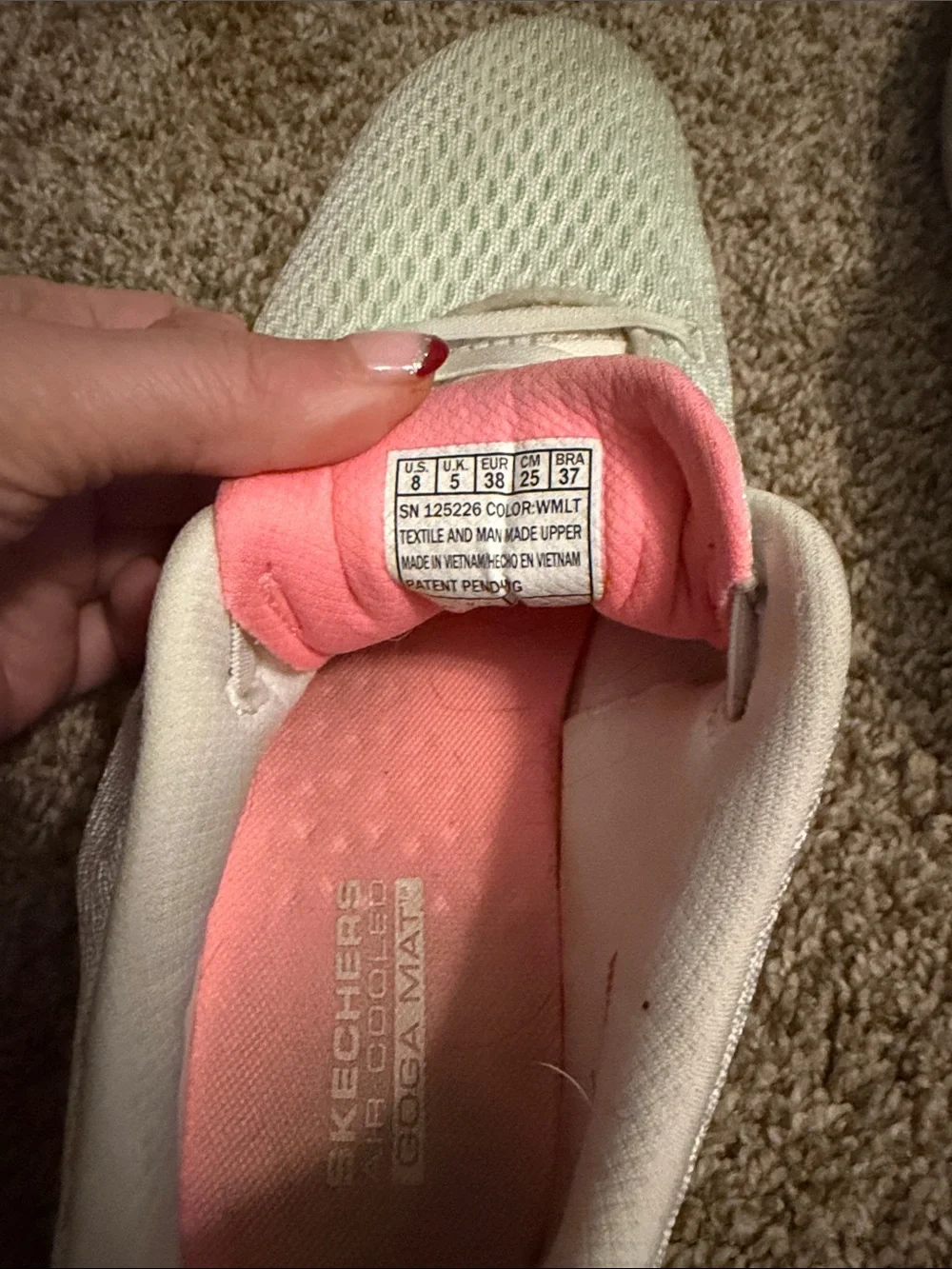 Skechers breathable mesh